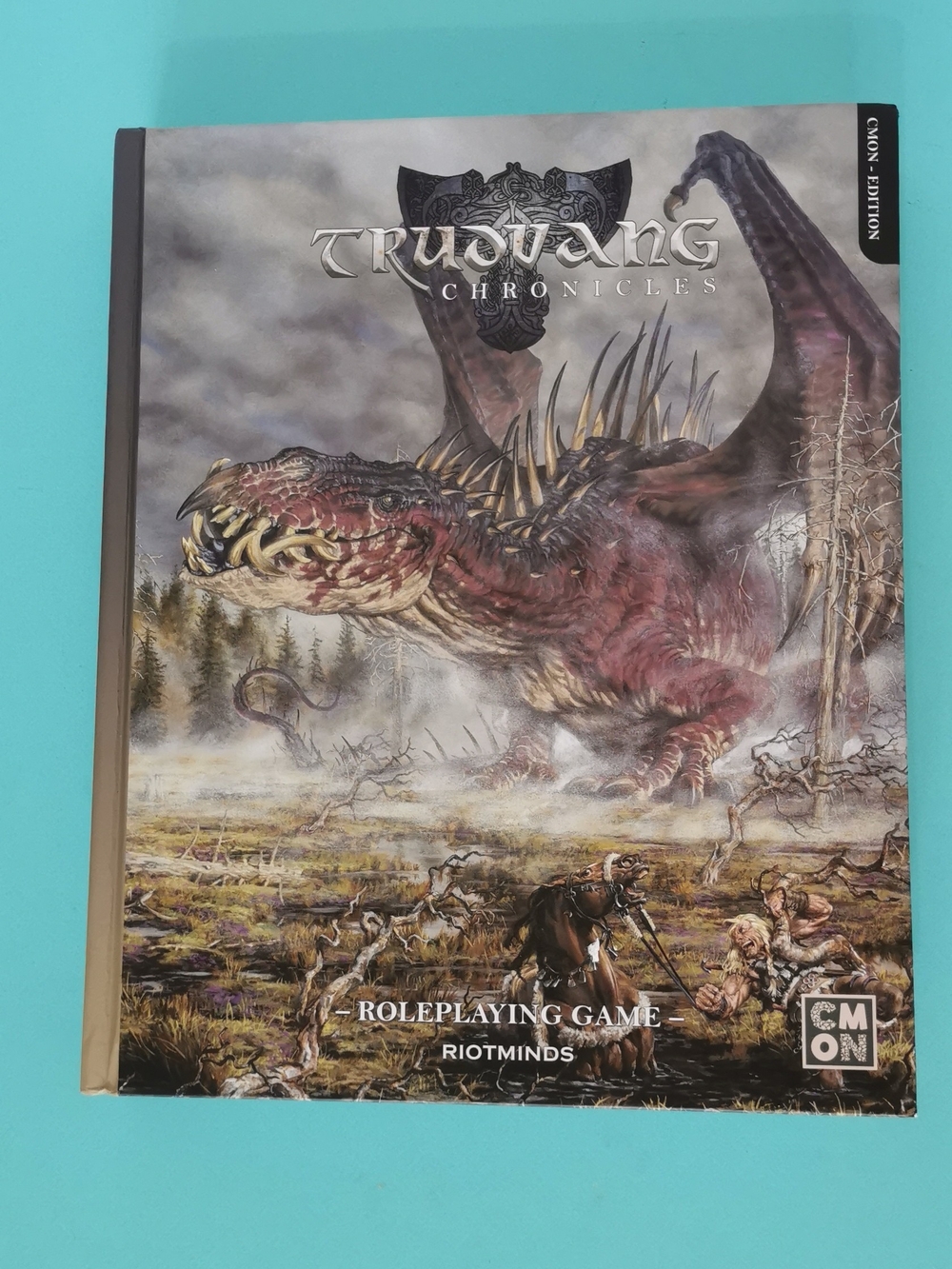 Roleplaying Game Hardcover - Trudvang Chronicles (Brown, Red)